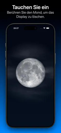 Screenshot von Mooncast auf dem iPhone 4