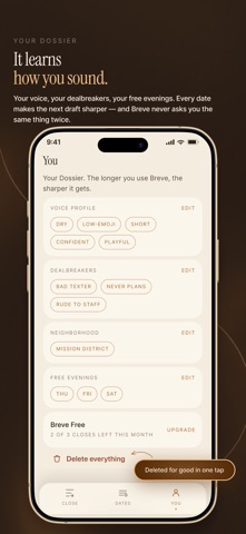 Breve: Turn Matches Into Dates Screenshot 5 of 5