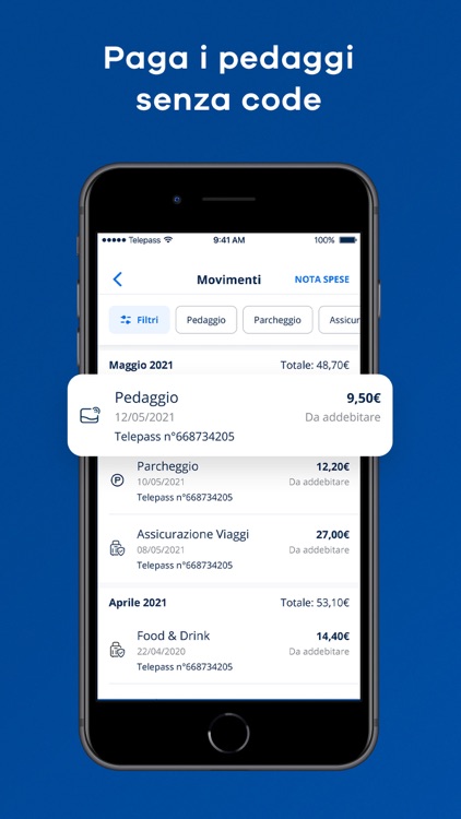 Telepass: pedaggi e parcheggi