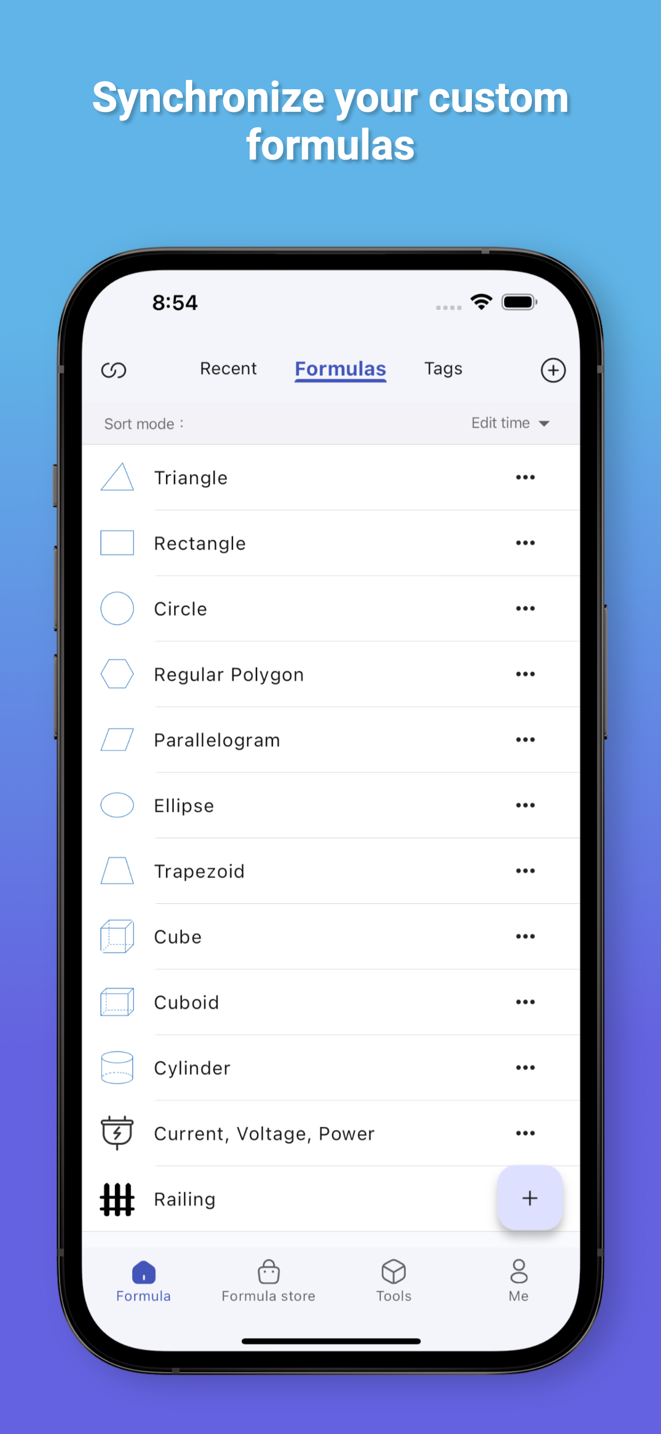 Formula Calculator # screenshot 4