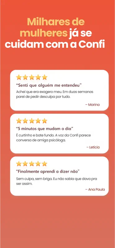 Confi: Companheira Emocional screenshot 5 of 8