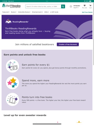 ThriftBooks: New & Used Books iPad screenshot 4