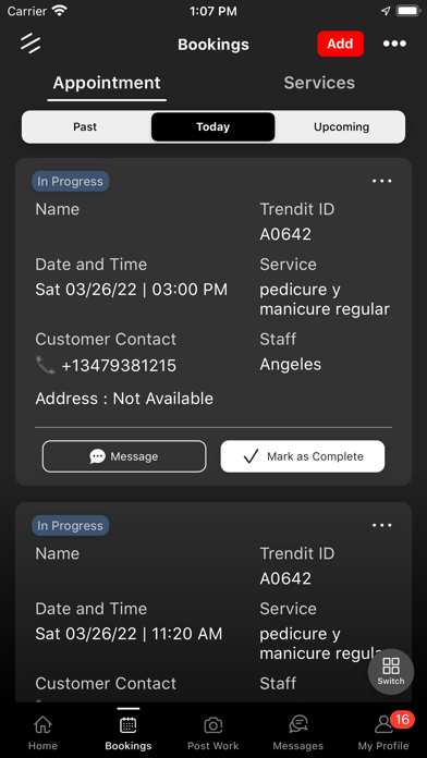 Trendit - Pros Social Media Screenshot