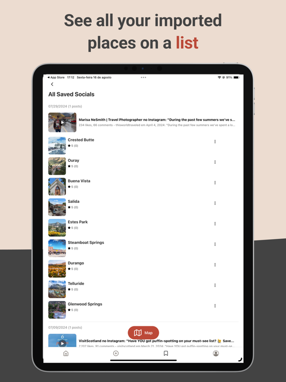 Screenshot #6 pour Wander: Maps & Navigation