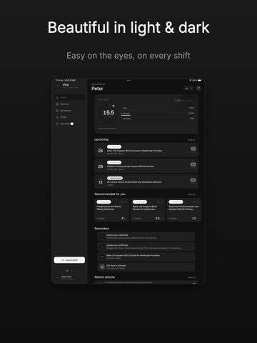 Vital — Nurse CNE iPad screenshot