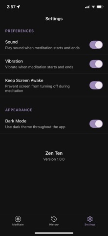 Zen10 screenshot