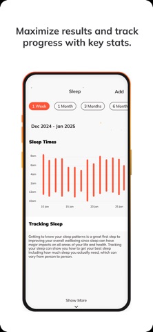 LifeReboot Fitness iPhone screenshot