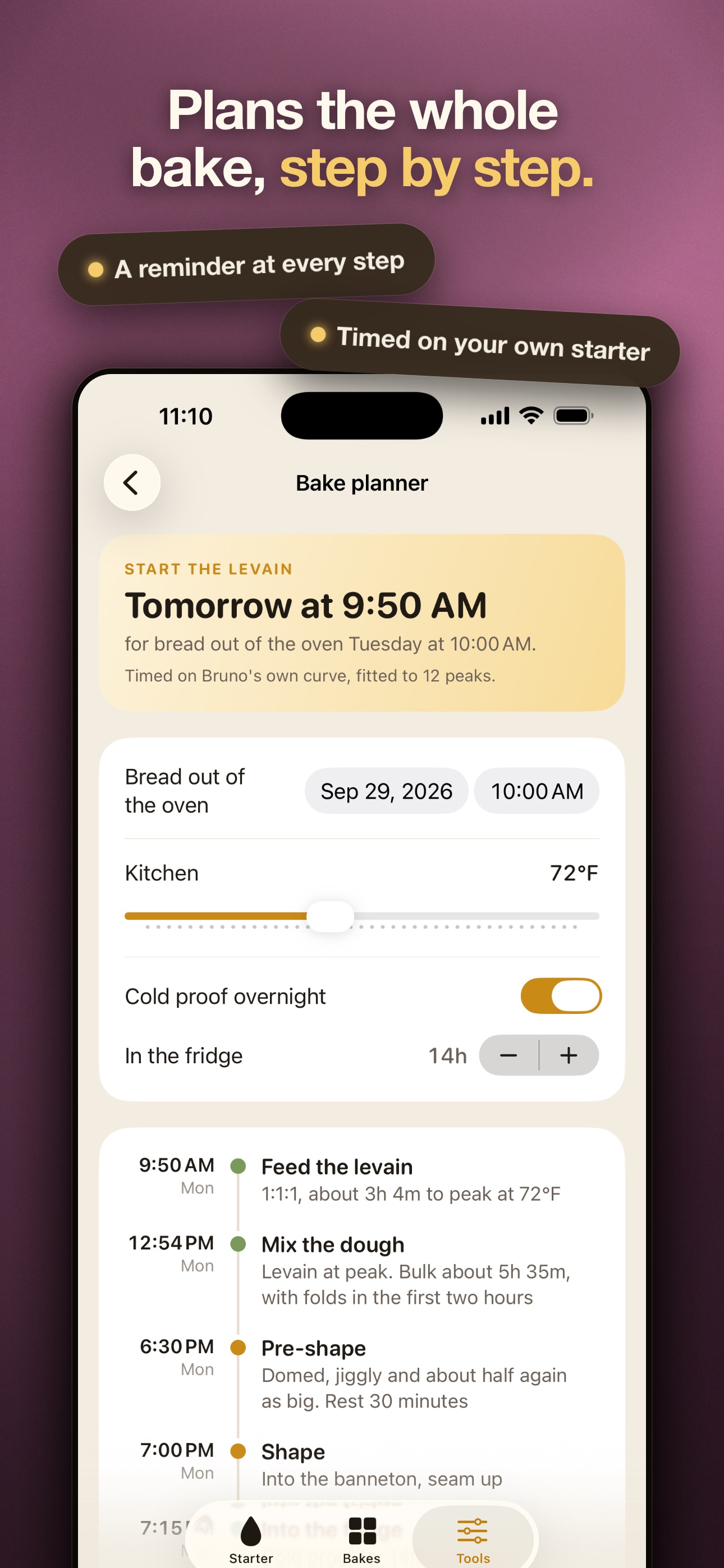 Screenshot 6 of Sourdough Tracker - Krumo