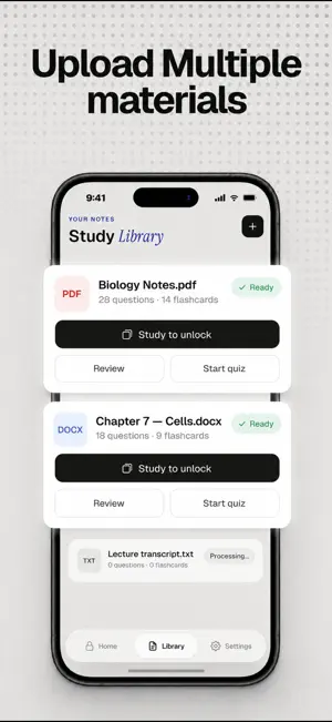 Lurn: AI Study lock screenshot 4