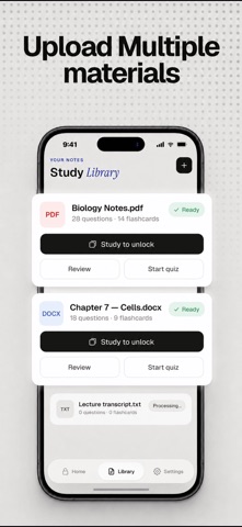 Lurn: AI Study lock Screenshot 4 of 6