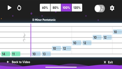 Notewize: Guitar Lessons iPhone screenshot 4 - Education app