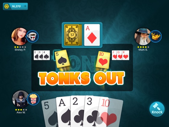 Screenshot #6 pour Tonk Online: Classic Card Game