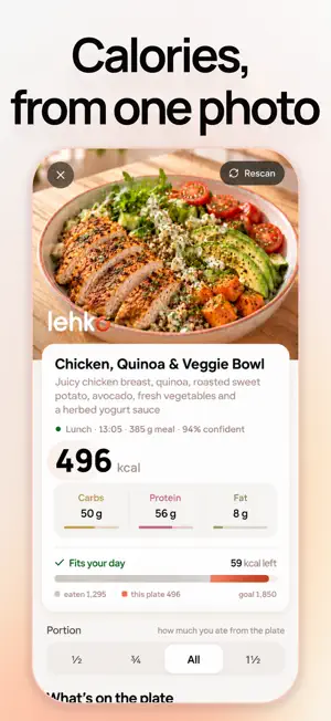 AI Calorie Counter: Lehko screenshot 2