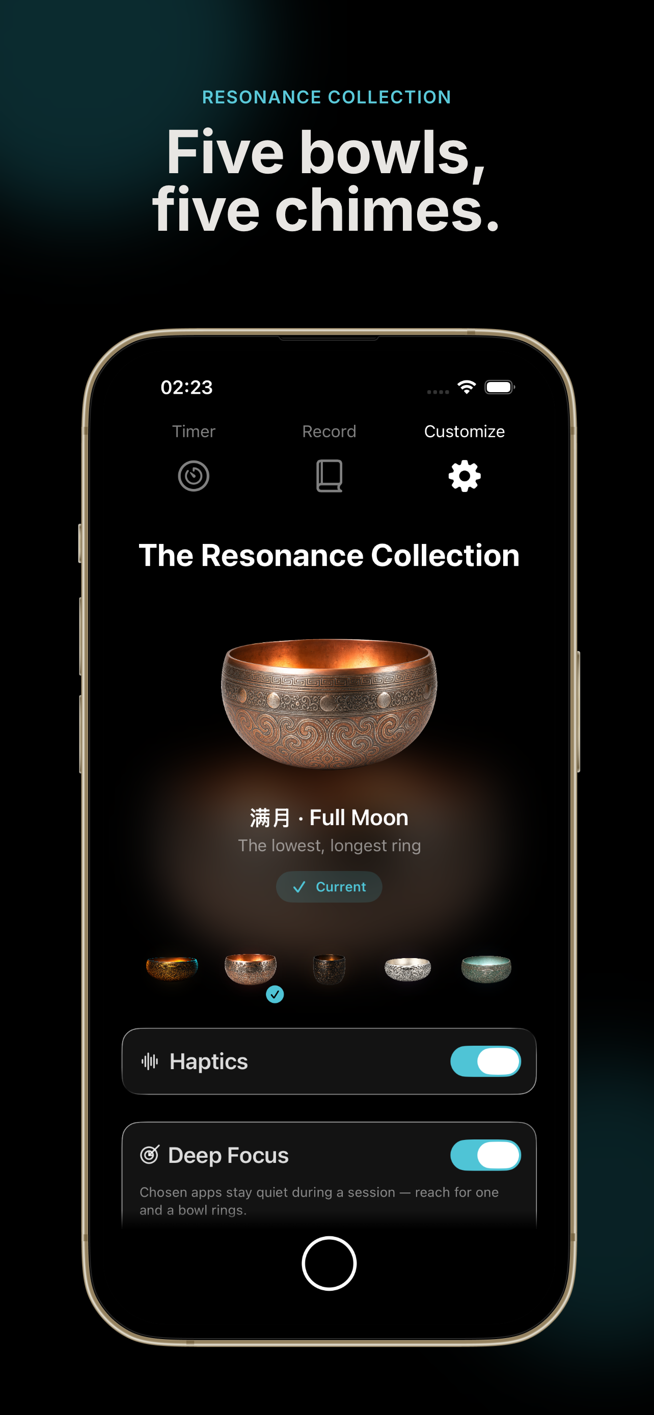 stilltime - singing bowl timer screenshot 4