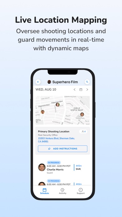 Reel Security by ReelTrak iPhone screenshot 4 - Business app