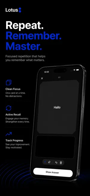Lotus Flashcards screenshot 2