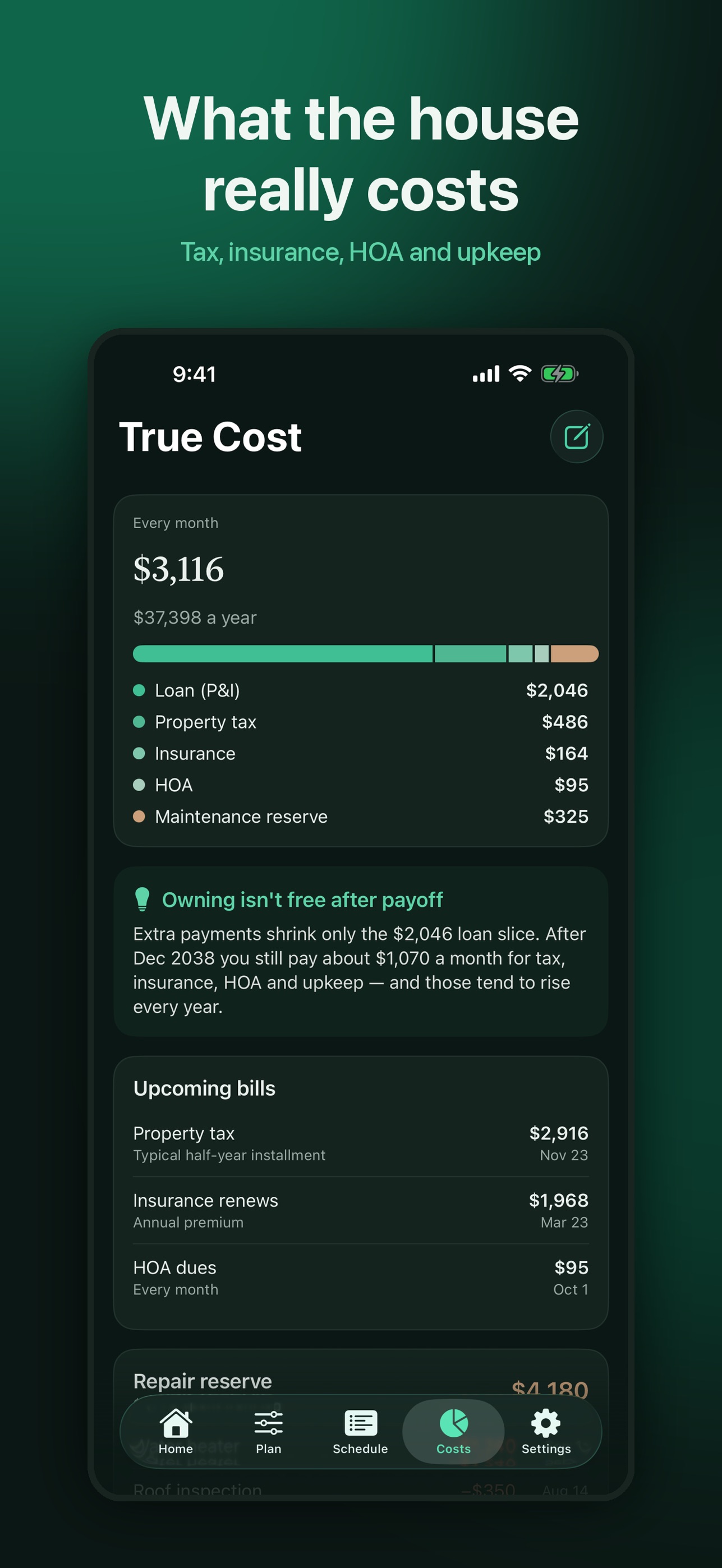 Screenshot 5 of House Payoff Calculator
