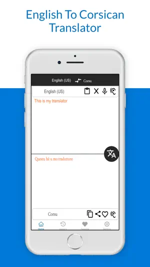English To Corsican Translator screenshot 2