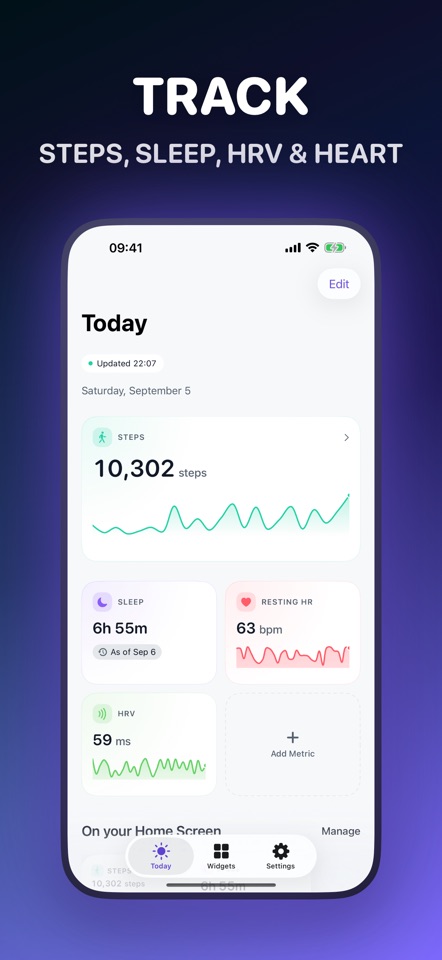 Glance Vitals: Health Tracker screenshot 3