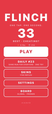 FLINCH — Reflex Reaction Game screenshot 4