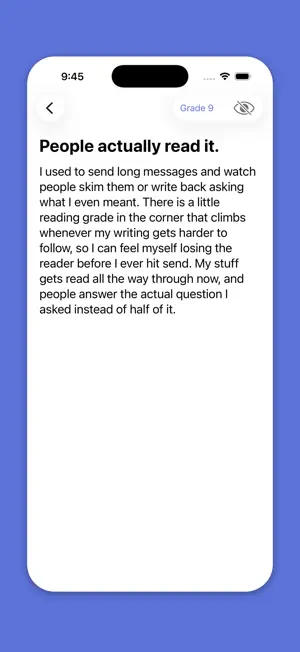 Prose - Hemingway Style Editor screenshot 1