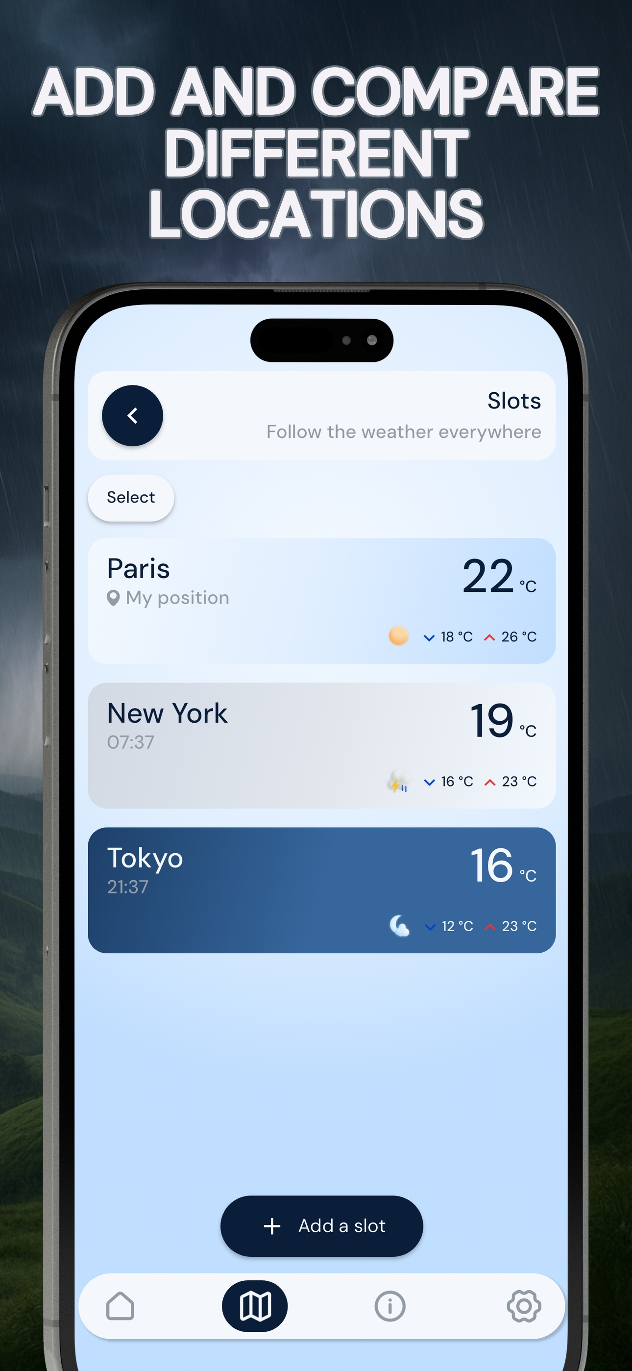 Live Weather: UV & Wind Alerts screenshot 4