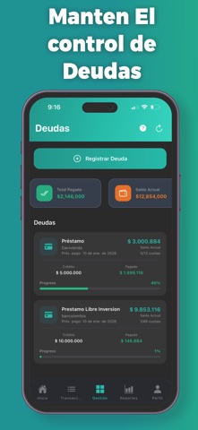 LyCash - Finanzas Personales screenshot