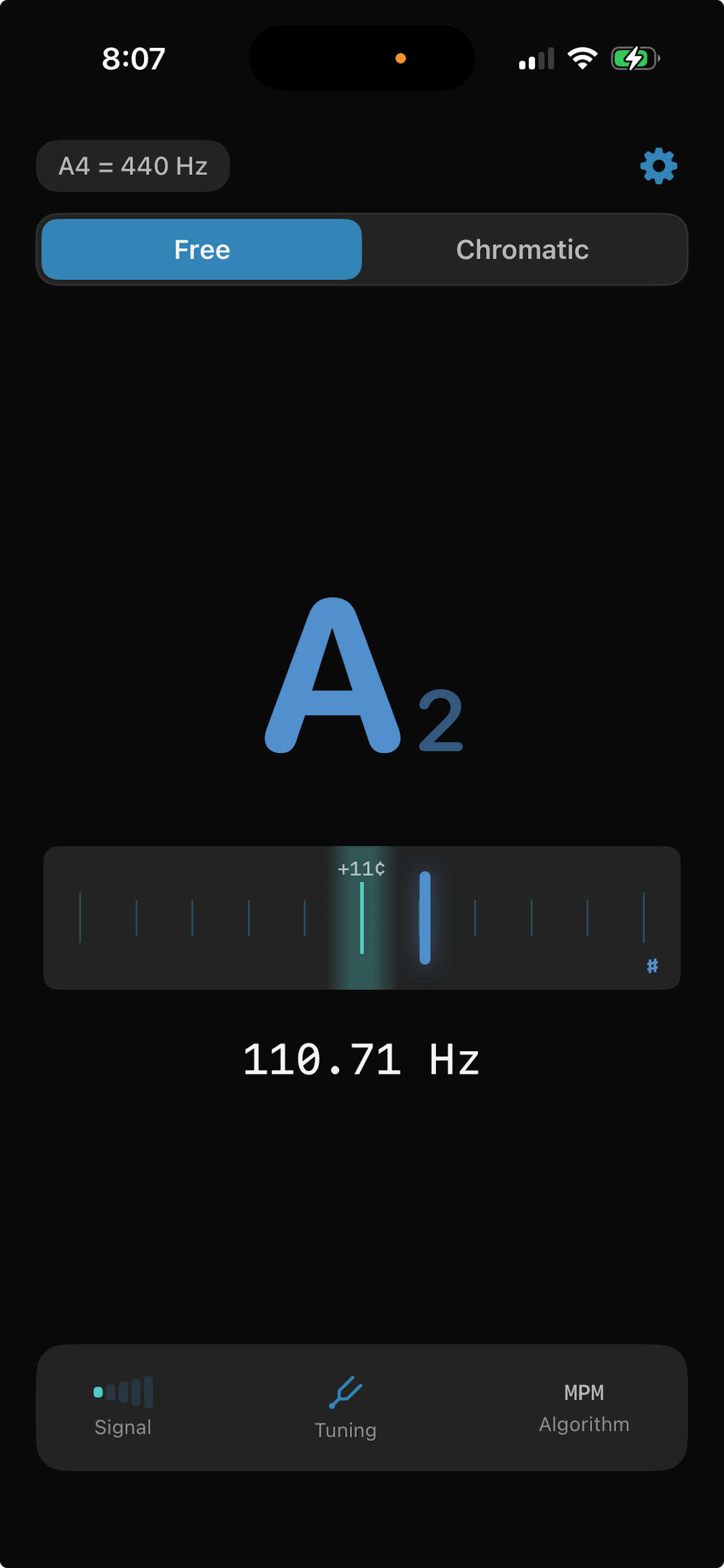 Lyr Precision Tuner screenshot 3