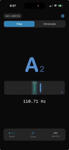 Lyr Precision Tuner Screenshot 3 of 6