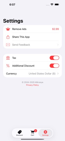 Discount Price Calculator + Screenshot 3 of 6