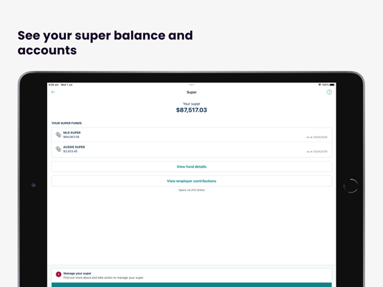 Australian Taxation Office iPad screenshot 4