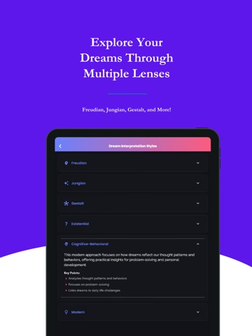 DreamScapes: AI Dream Journal iPad screenshot