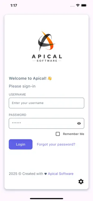 ApicalERP screenshot 1