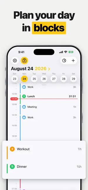 Pareto - Day Planner & Tracker screenshot 3