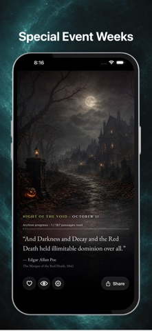 Void: Eldritch Daily Horror iPhone screenshot