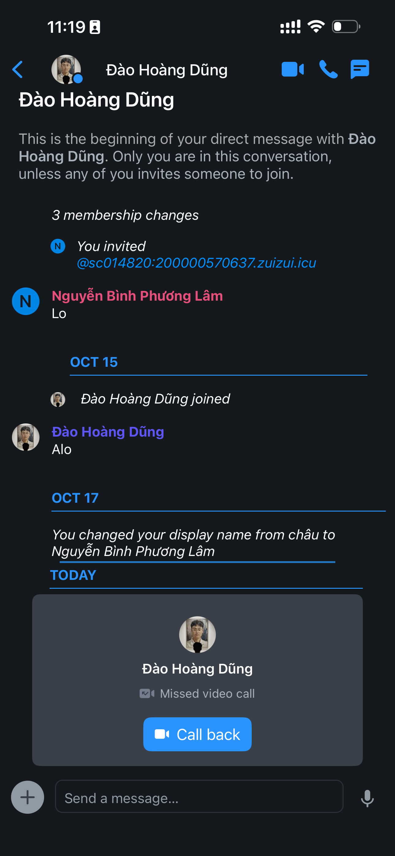 Haraworks Chat screenshot 3