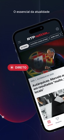 RTP Notícias Screenshot 1 of 3