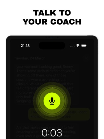 Jot: AI Coach & Health Journal iPad screenshot