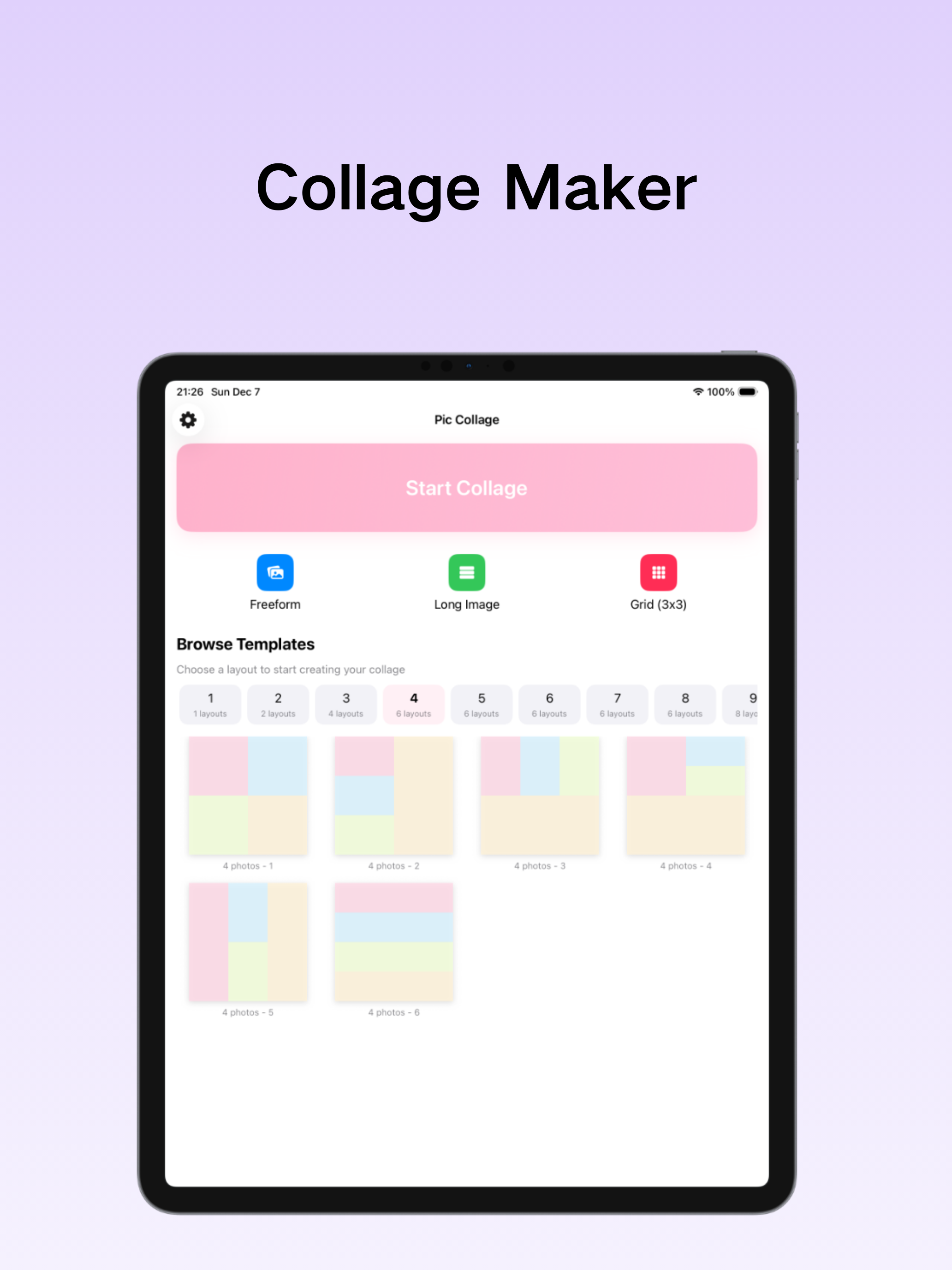 CollageArt:Photo Collage Maker screenshot 4