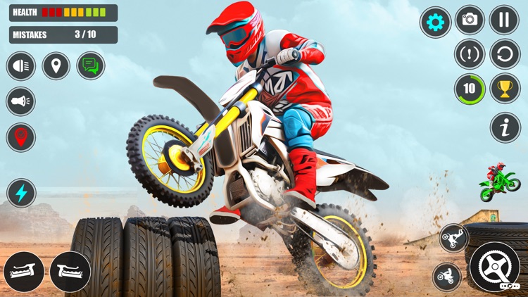 Super Hero Bike Stunts 3D Game