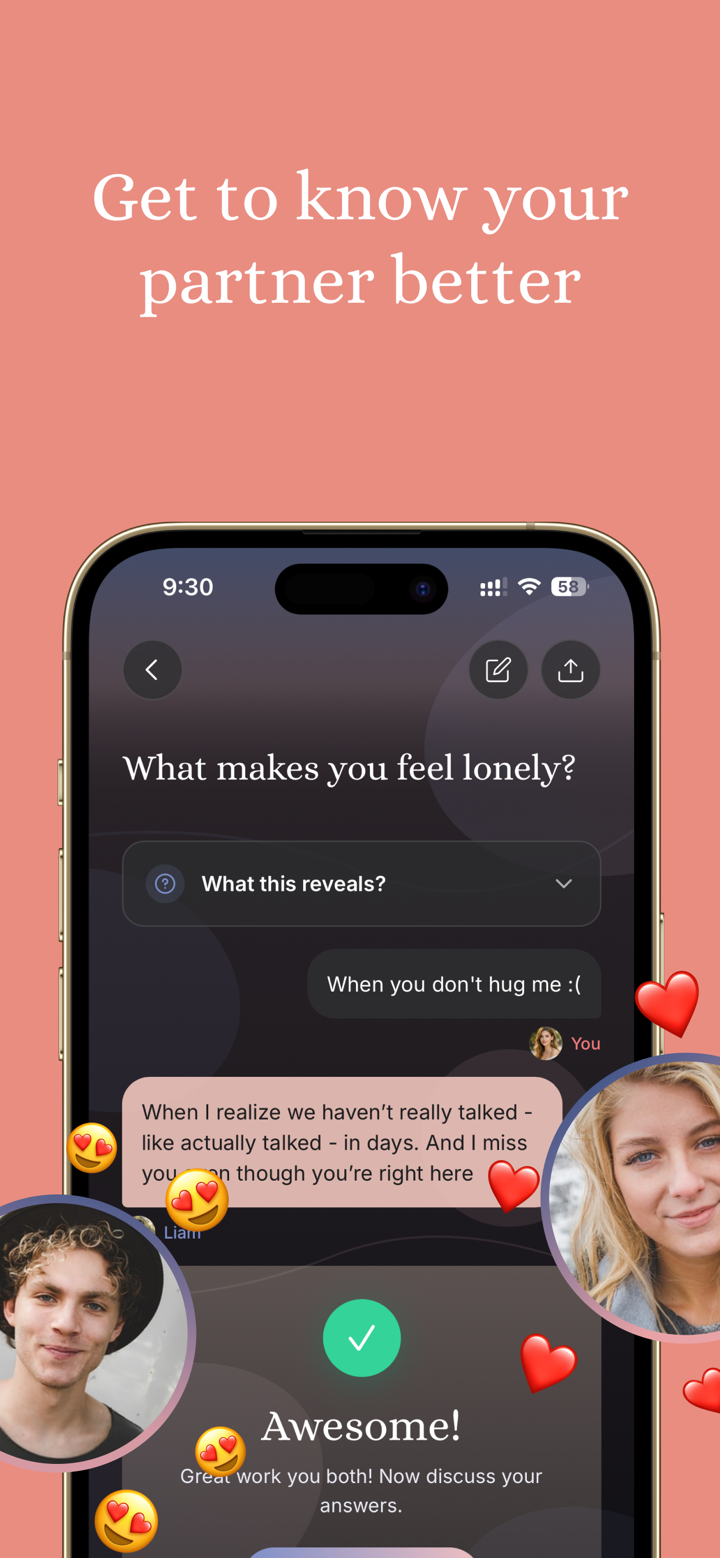 Cuddle: Couples & Relationship screenshot 2