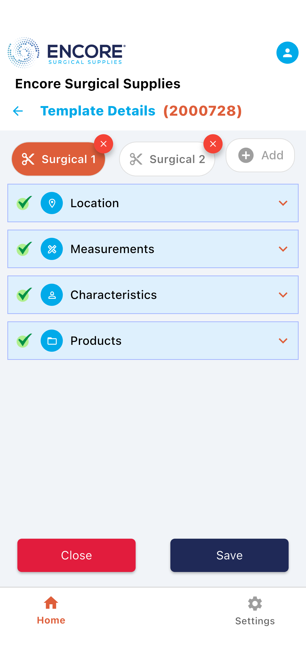 Encore Surgical Supplies screenshot 5