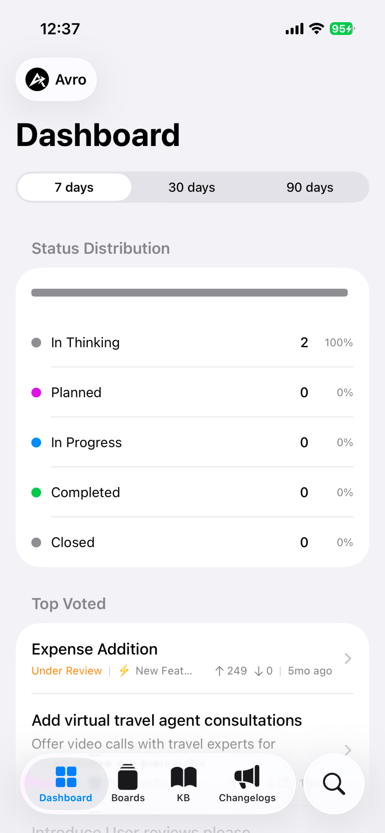 FeatureOS screenshot 4
