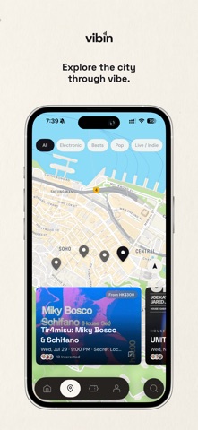 Vibin - Find Events & Social screenshot