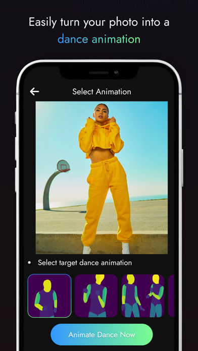 Face Animation Dance Photo Screenshot