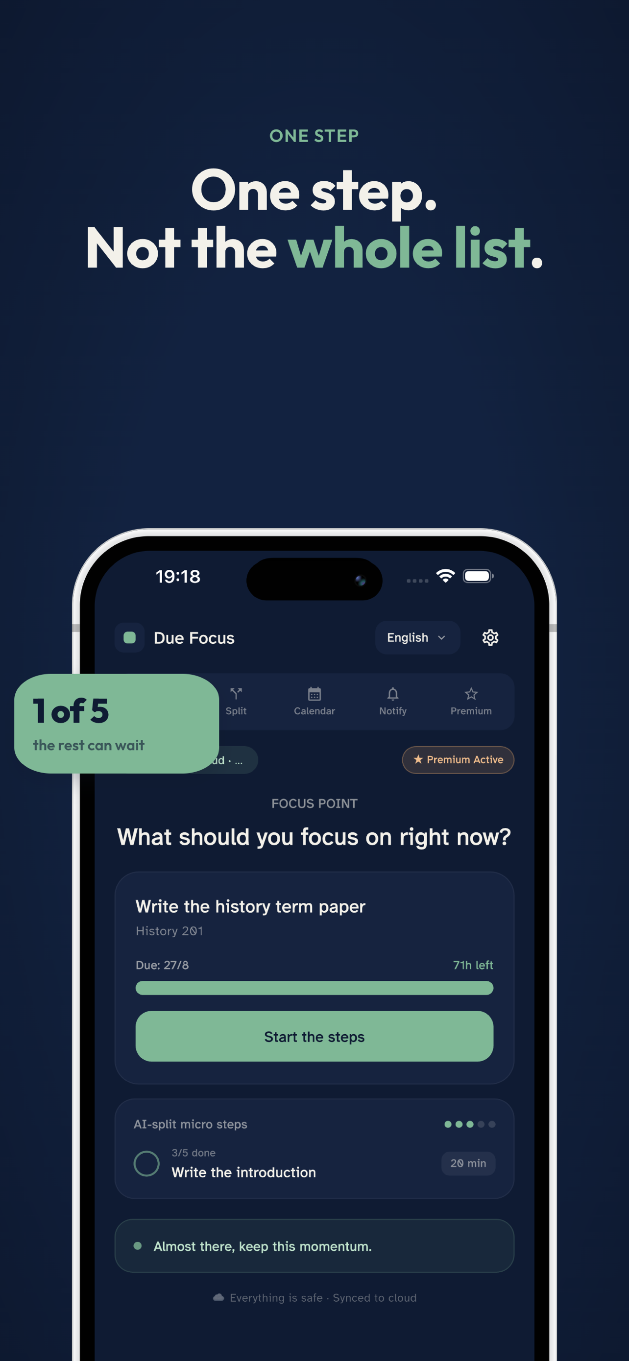 ADHD Planner AI: Due Focus screenshot 3