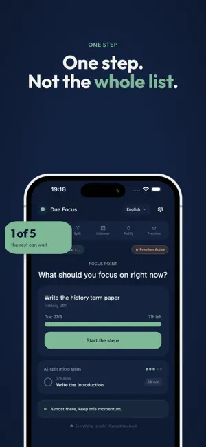 ADHD Planner AI: Due Focus screenshot 3