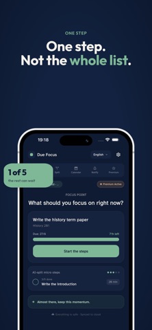 ADHD Planner AI: Due Focus Screenshot 3 of 5