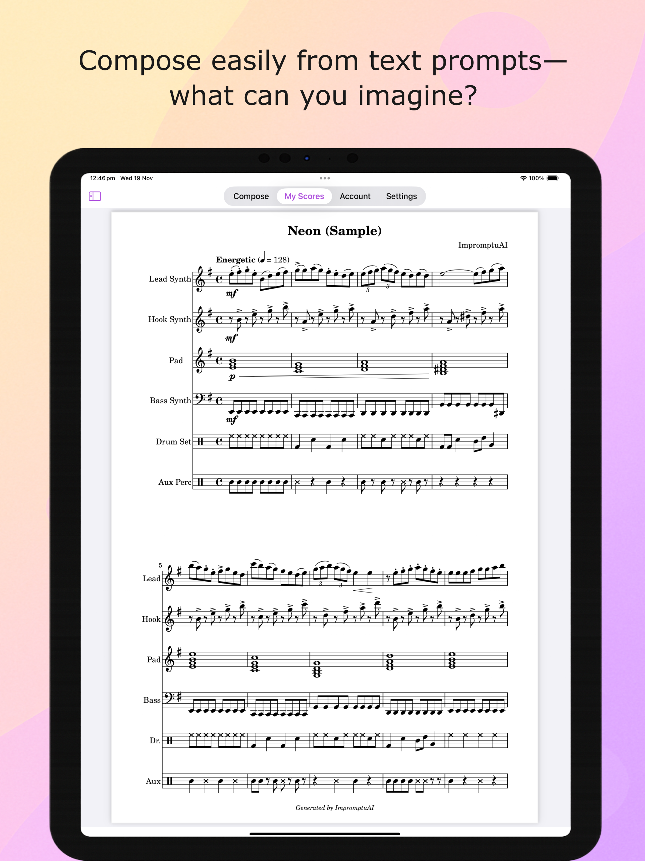 AI Sheet Music Composer
