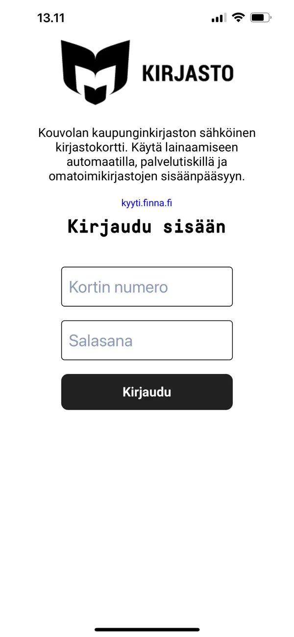 Screenshot #1 pour Kouvolan kirjasto